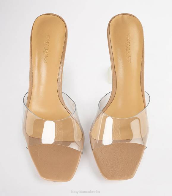 Stöckelschuhe| de Tony Bianco Frauen Serri-Absätze klares Vinylit/Hautnappa 462494